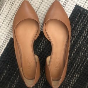 J.Crew brand new Tan & black flats. Both size 6.